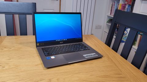 Acer Chromebook 514 (2022) on a table