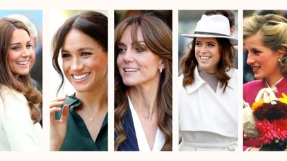 Royal hair tips collage