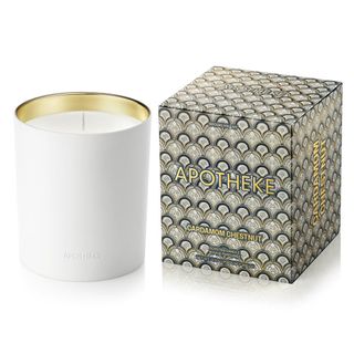 Apotheke Cardamom Chestnut Ceramic Candle