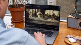 Apple MacBook Pro (16-inch, 2019) review: The Mandalorian on the 16-inch MacBook Pro (2019) display