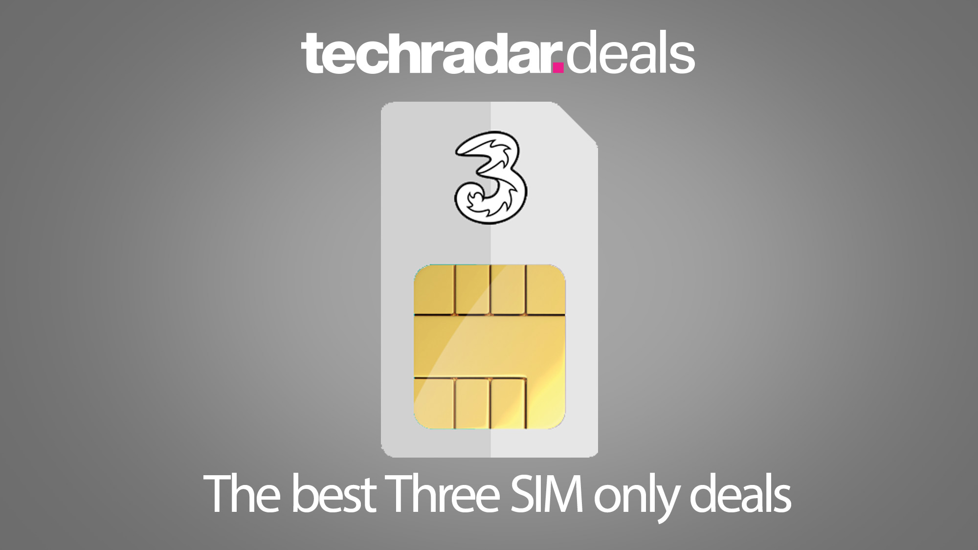 3 pay monthly sim only deals