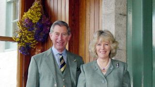 King Charles and Queen Camilla at Birkhall in Scotland