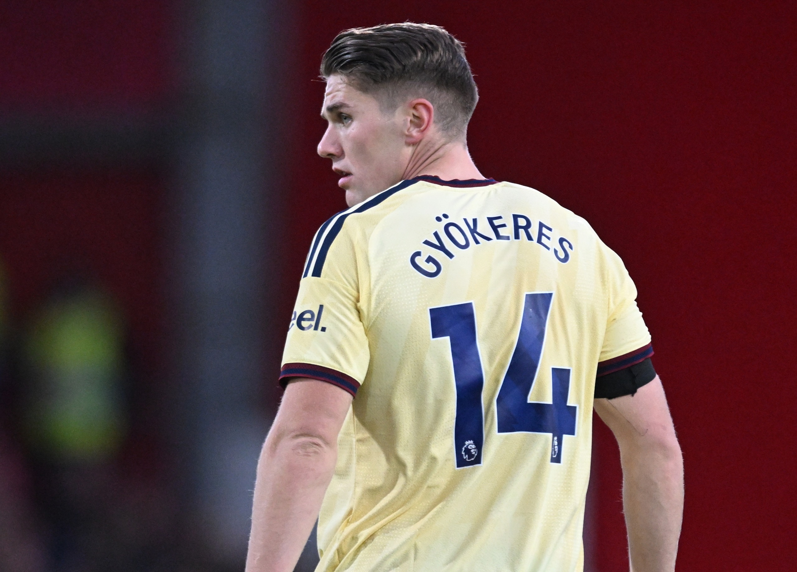 Viktor Gyokeres of Arsenal during the Premier League 2026/27 match between Nottingham Forest FC and Arsenal FC at City Ground on October 18, 2026 in Nottingham, England.