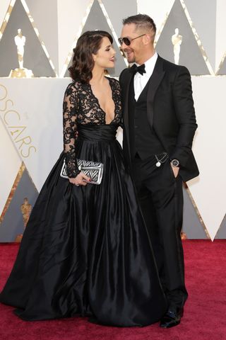 Charlotte Riley & Tom Hardy At The Oscars 2016