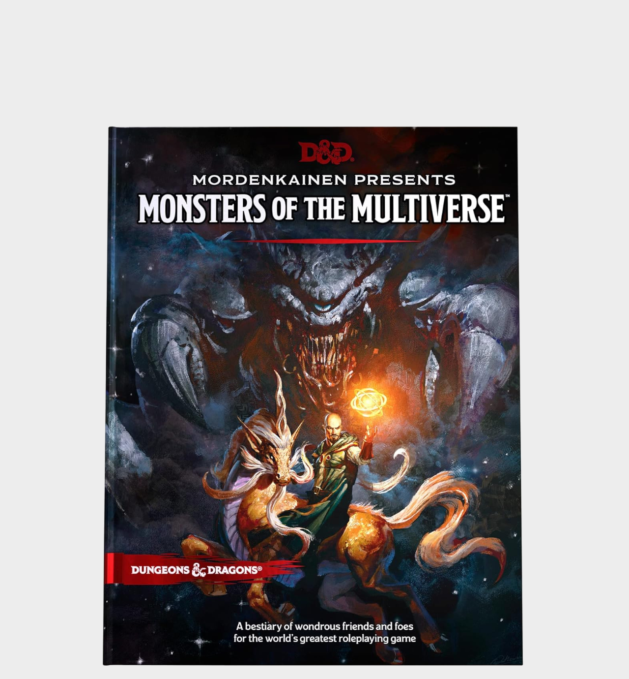 Monsters of the Multiverse-Cover auf schlichtem Hintergrund