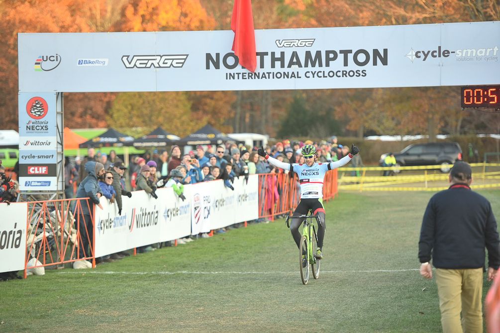 Curtis White wins in Northampton