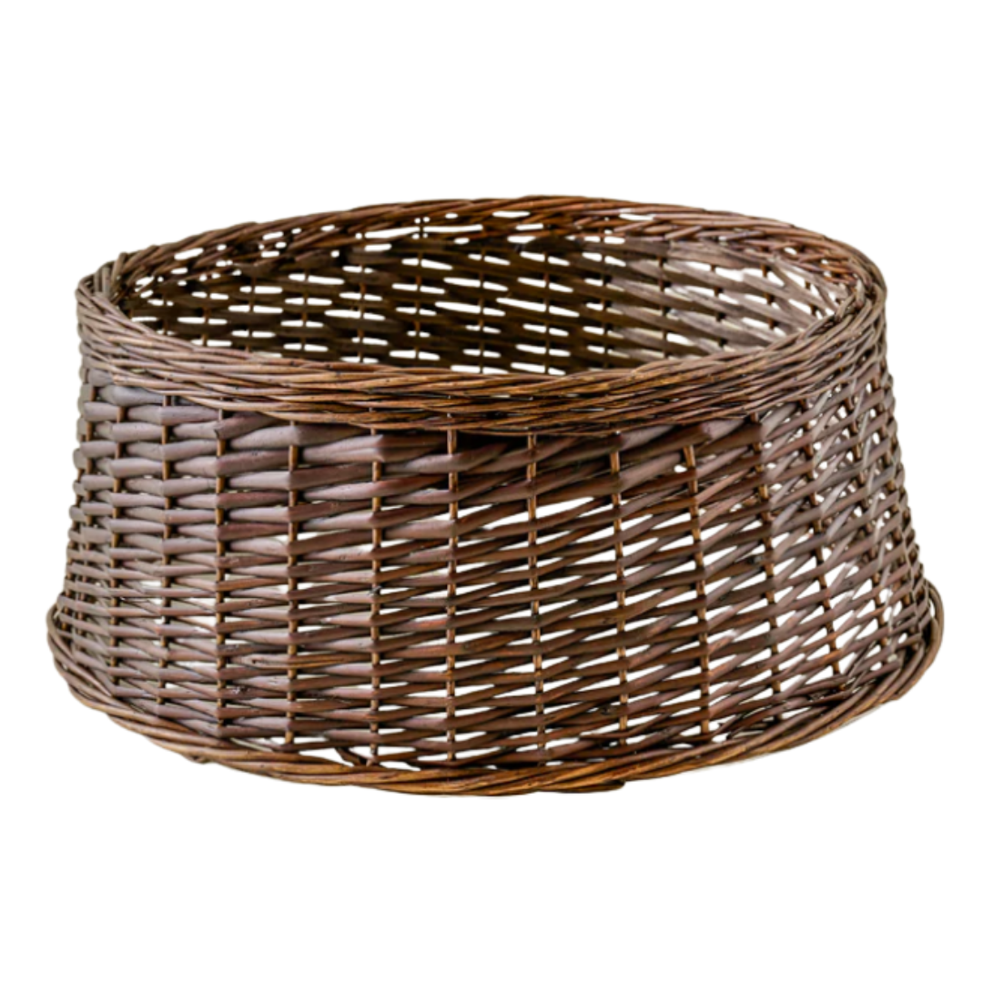 Natural Willow Woven Tree Collar