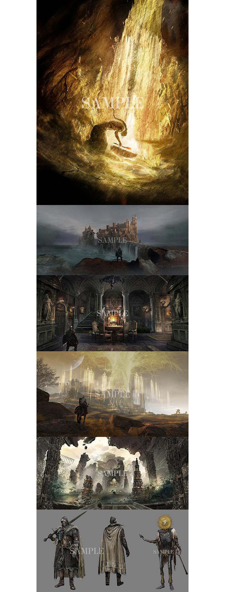 Images from the Elden Ring artbooks.
