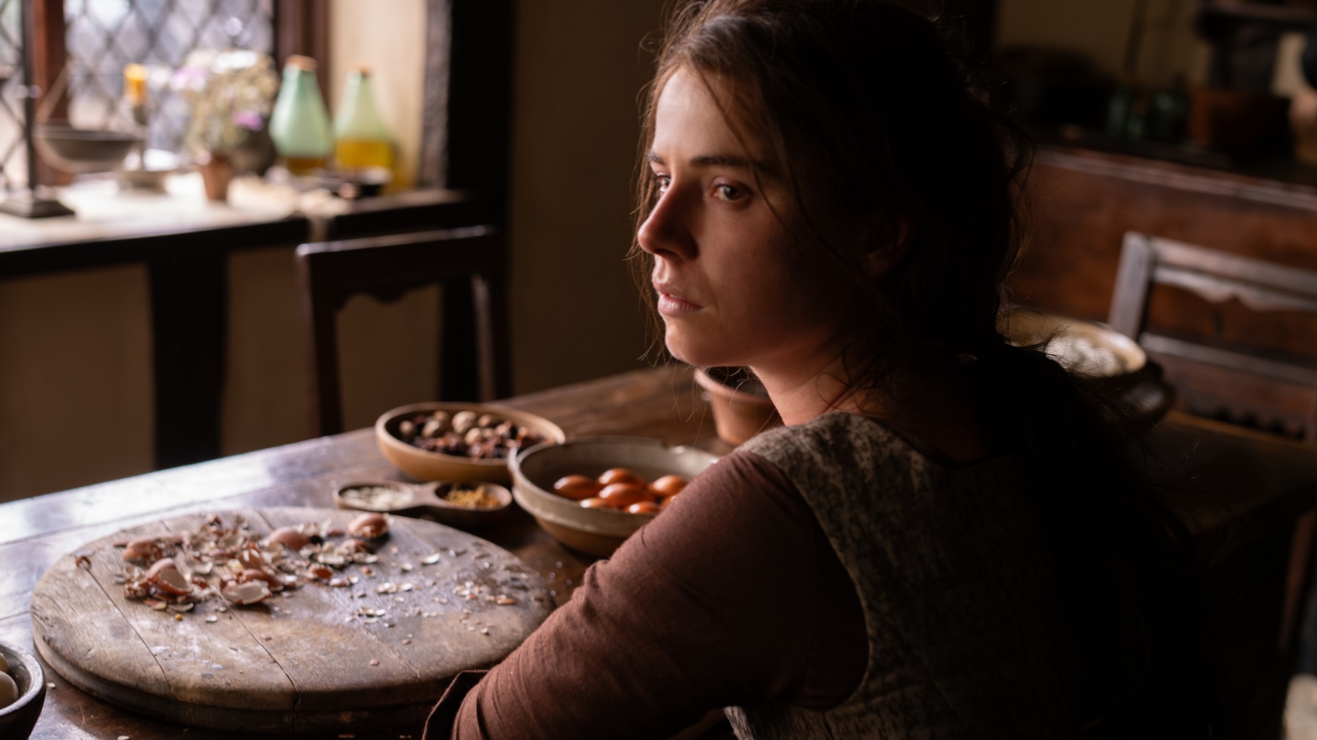 Jessie Buckley as Agnes in Hamnet