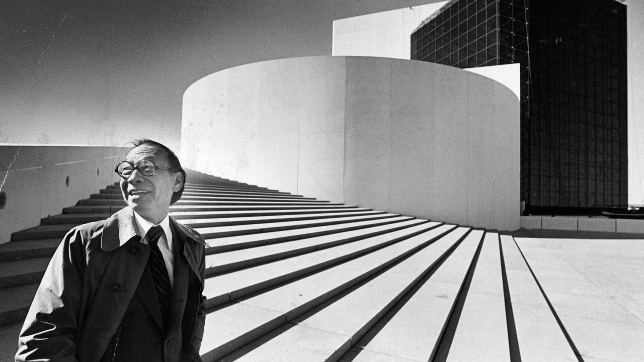 I. M. Pei portrait