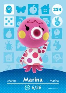 Animal Crossing Amiibo Cards Marina