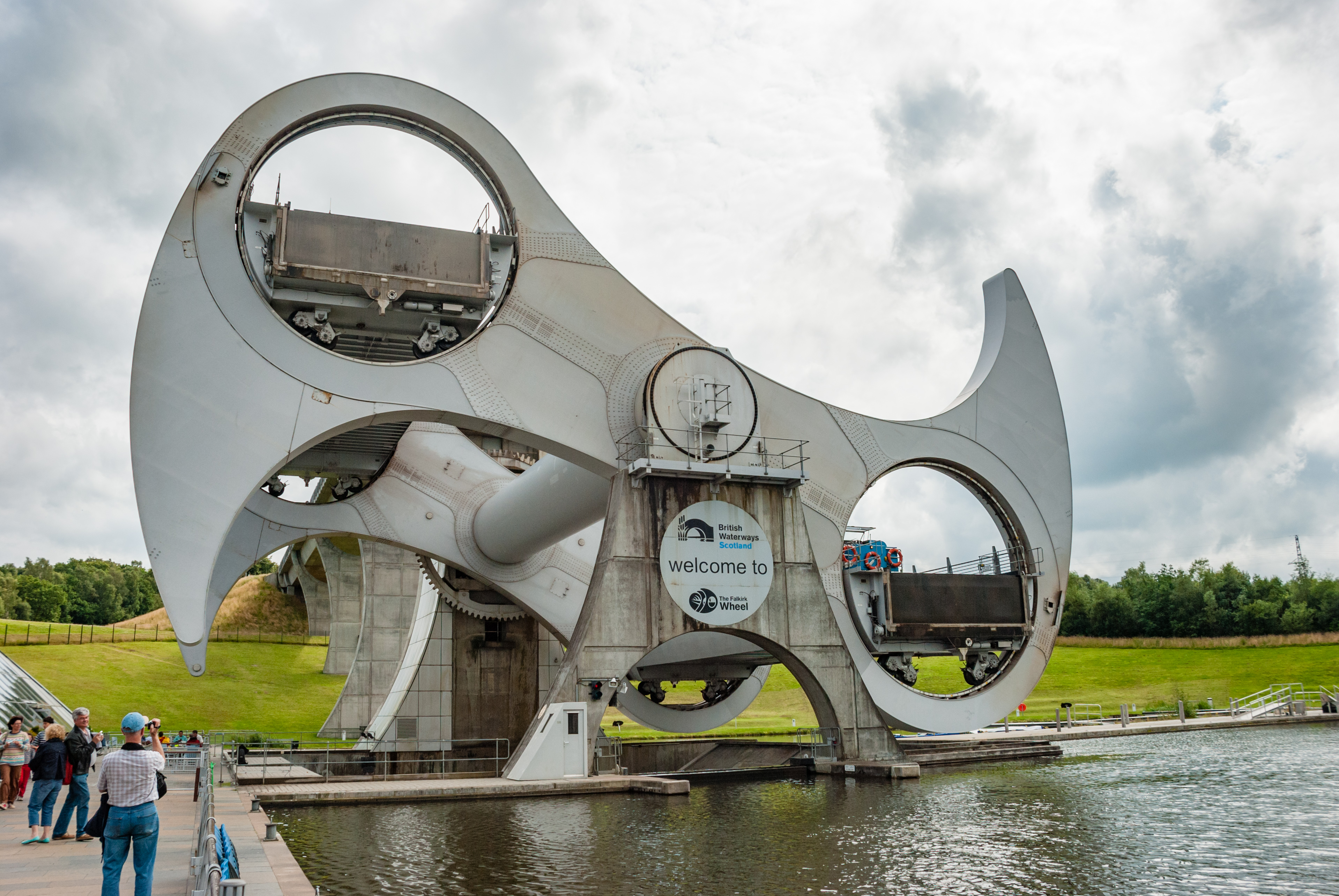 The Falkirk Wheel in Falkirk