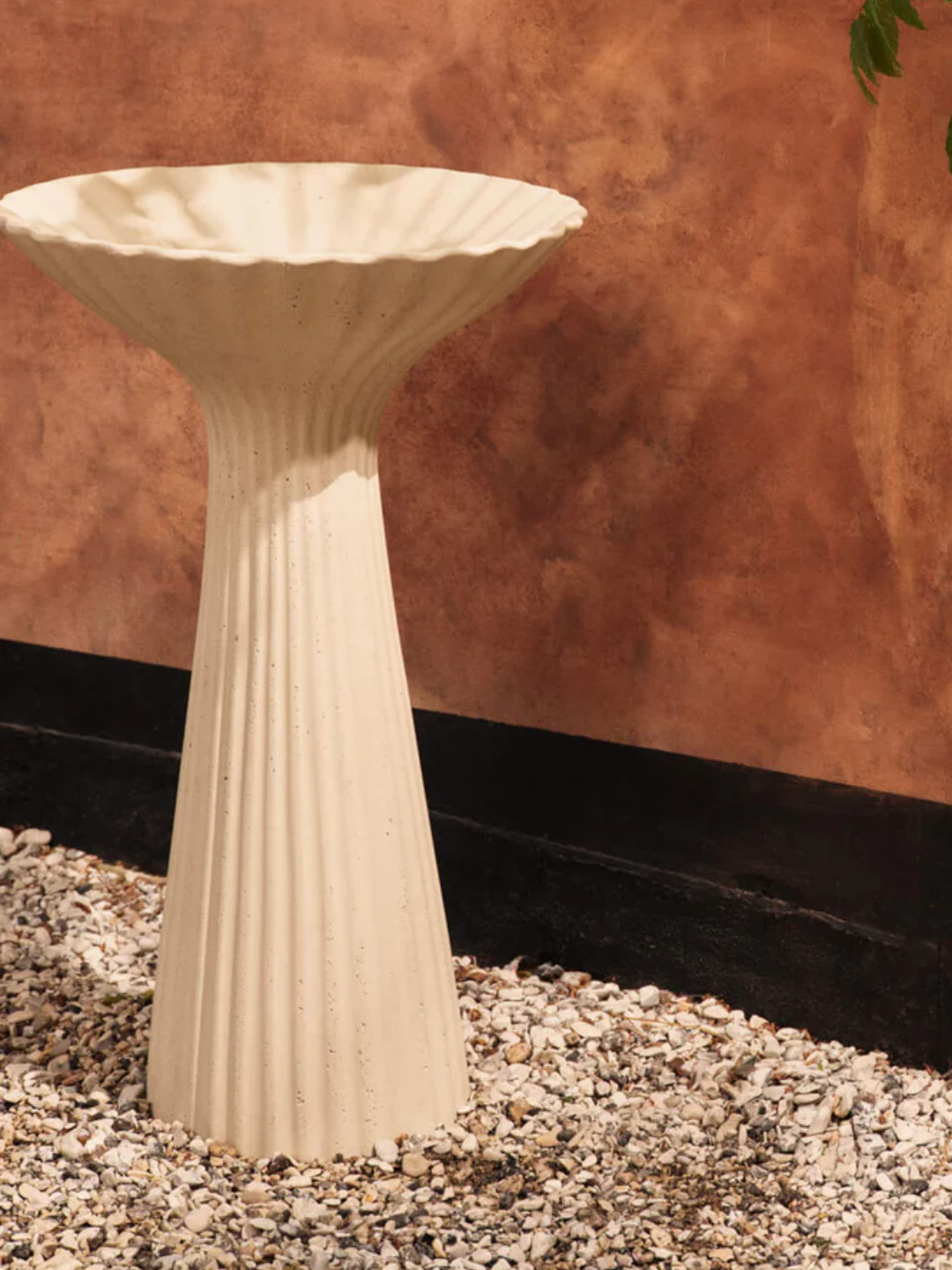 A white structured decor piece from Ferm Living