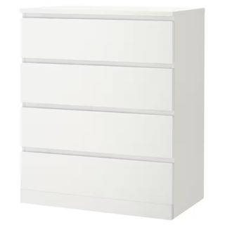 IKEA Malm Dresser against a white background.