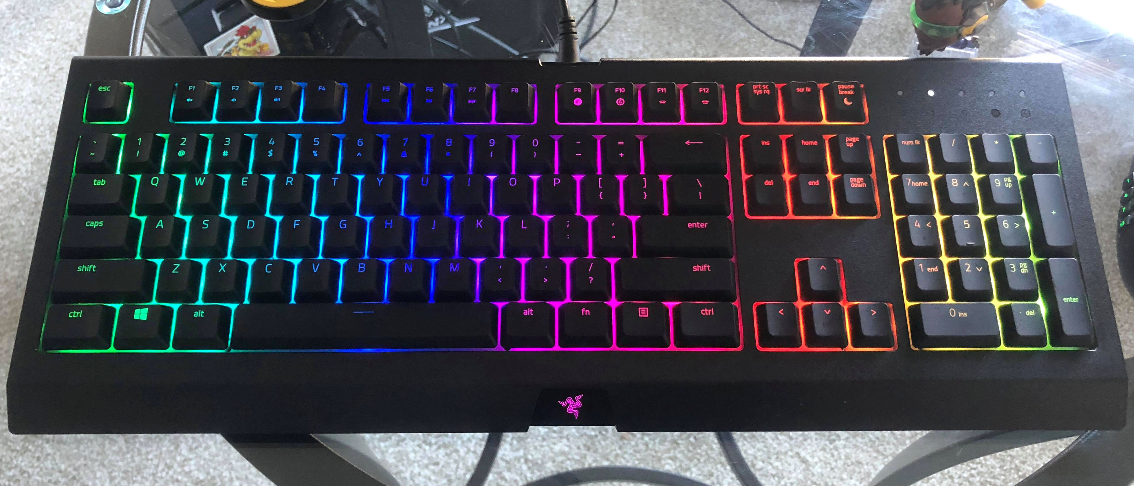 is the razer cynosa chroma gaming keyboard mechanical