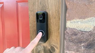 Blink Video Doorbell on frame