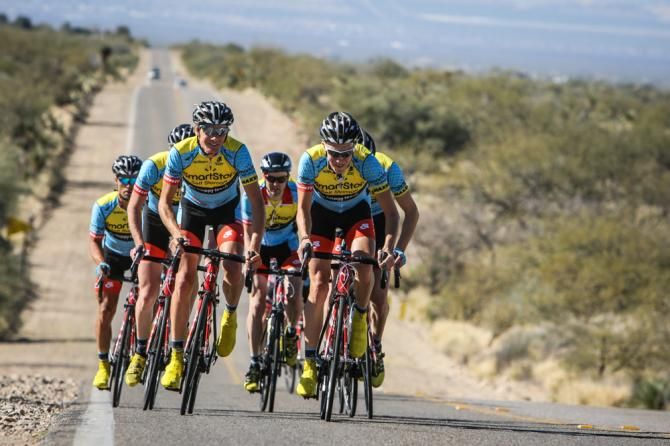 The SmartStop team took advantage of the warm Tucson weather and nice roads