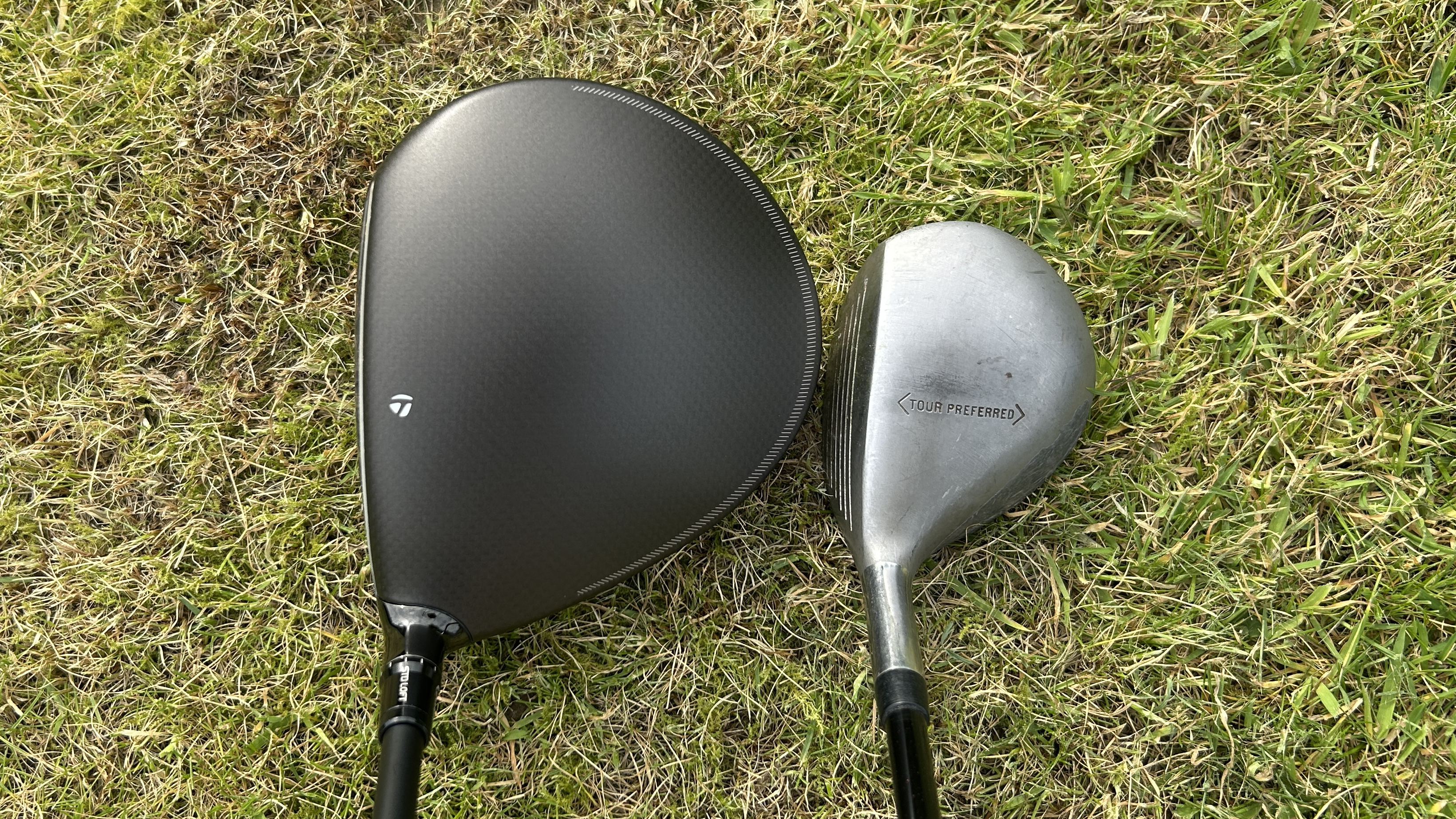 Photo of a 130cc driver versus a 460cc