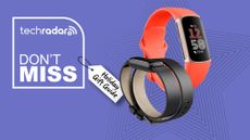 Fitbits on gift guide background