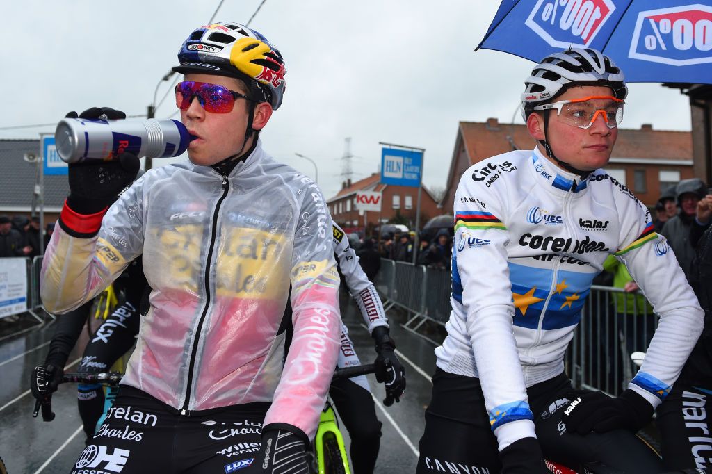 Wout Van Aert and Mathieu van der Poel
