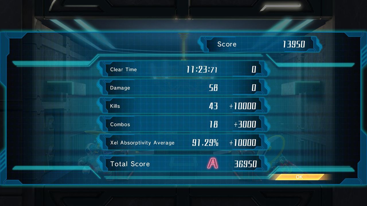 You are graded on your score at the end of each level. But by the fifth time I'm running through the same course, I'm not thinking about my score.