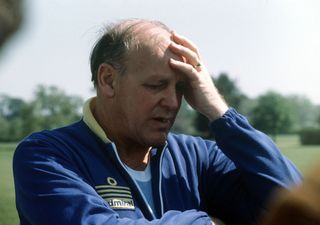 Former England manager Ron Greenwood