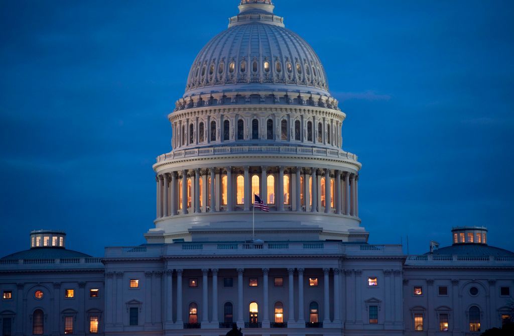 The U.S. Capitol building.