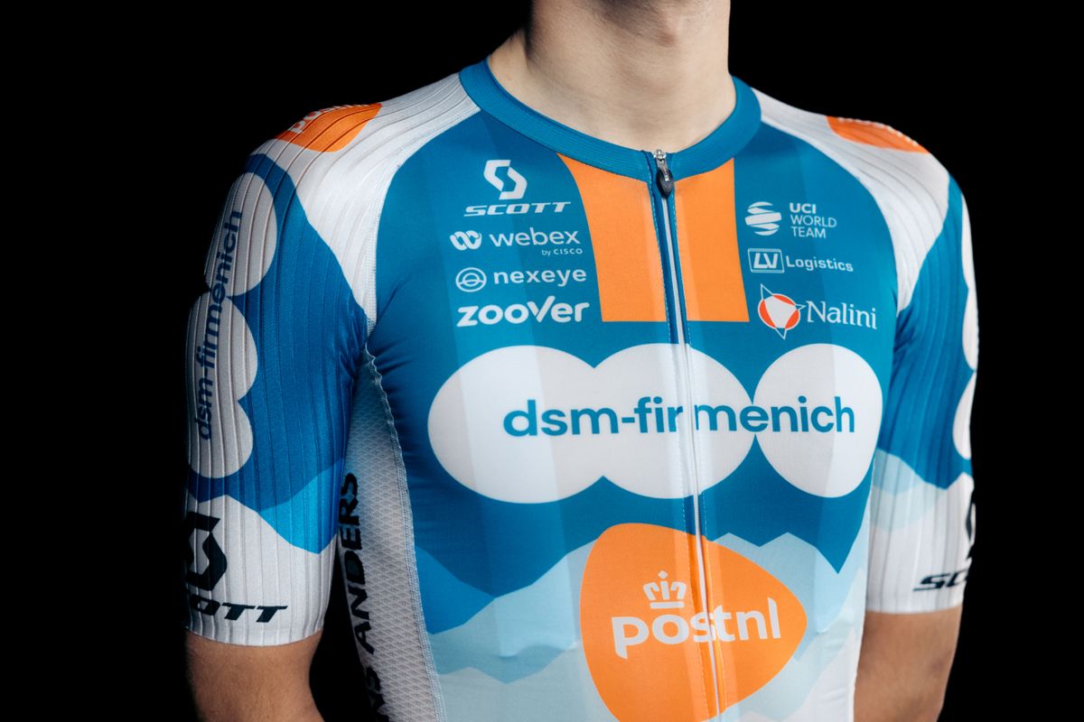 Team DSMFirmenich Post NL Unveils Distinctive DutchThemed Look for