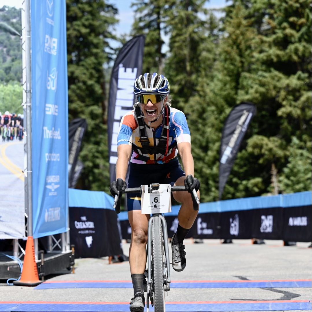 Sarah Sturm comes third at Crusher in the Tushar 2022, the third round of the Life Time Grand Prix