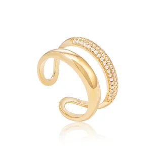 Grove and Vae, Half Pave Double Ring