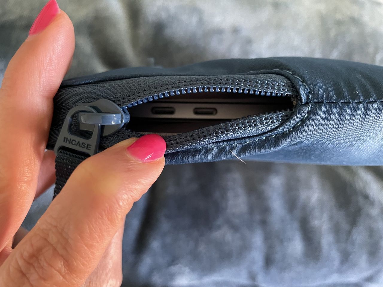 Incase Compact Sleeve With Bionic Lifestyle Usb C Ports Exposed