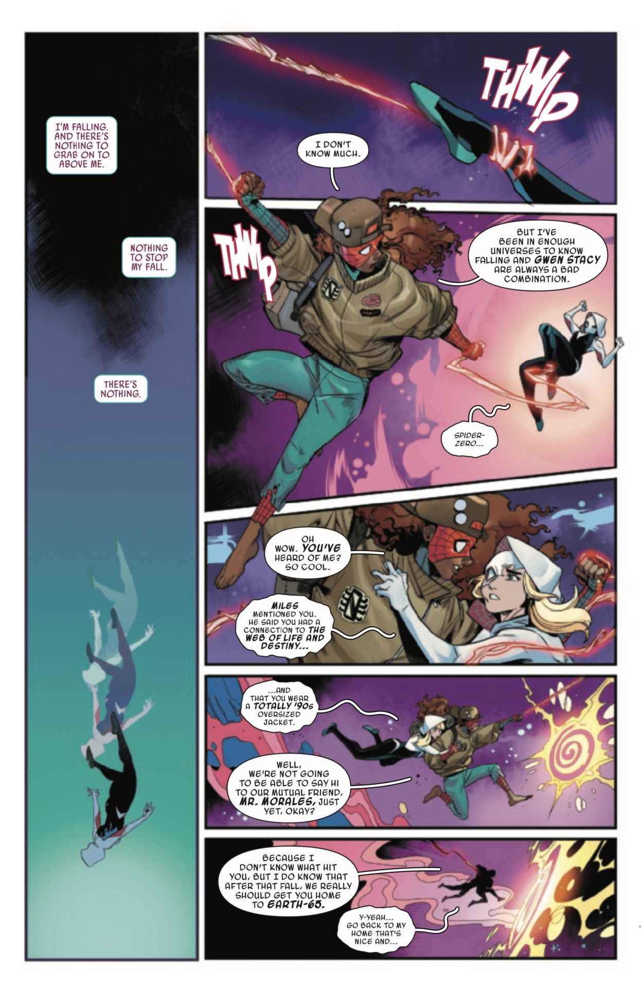 Spider-Gwen: Gwen-Verse #1 preview pages