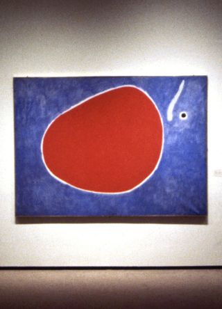 The Flight of the Dragonfly in Front of the Sun by Joan Miro