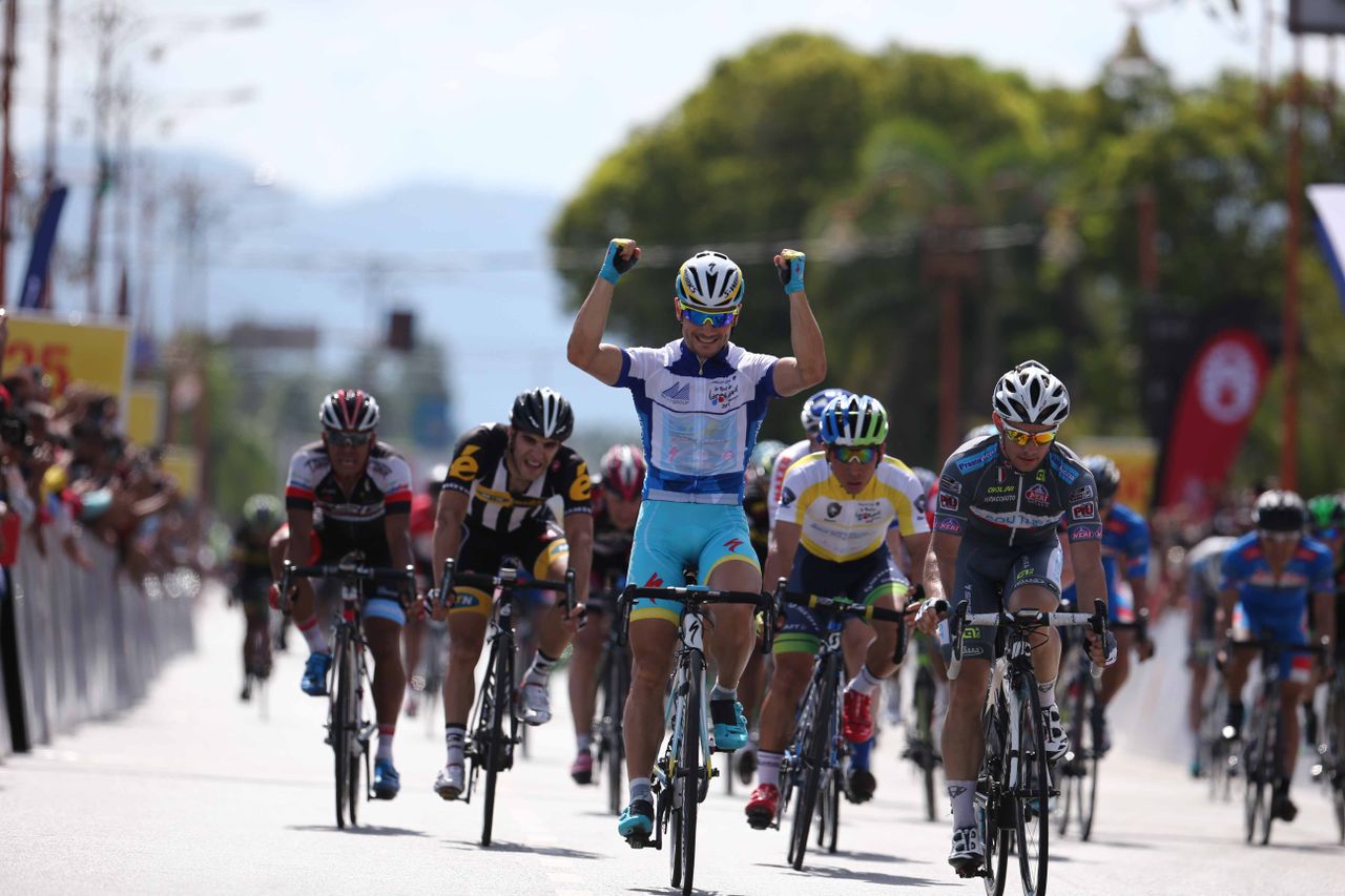 Andrea Guardini wins afain