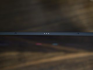 The magnetic lock for the S Pen on the side of the Galaxy Tab S7 FE