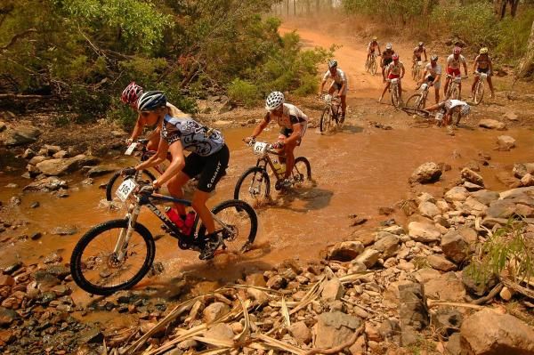 Creek crossings always a challenge at the Crocodile Trophy