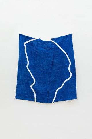 Blue quilt by Arrange Whatever Pieces Come Your Way