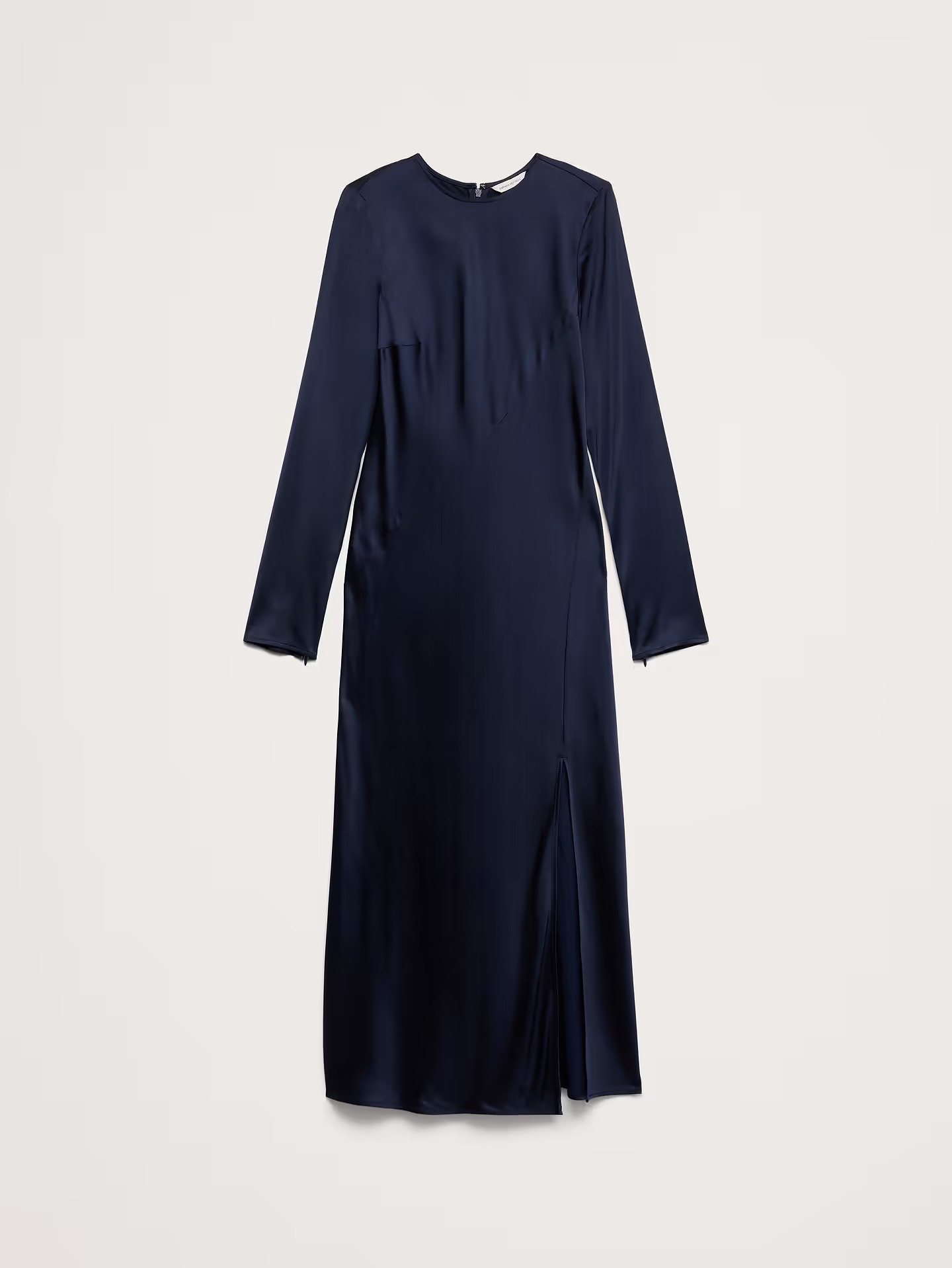 Banana Republic, Bias-Cut Stretch-Satin Maxi Dress With Slit