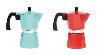 Make an impression with this with this vibrant, six-cup (espresso) Pantone coffee maker