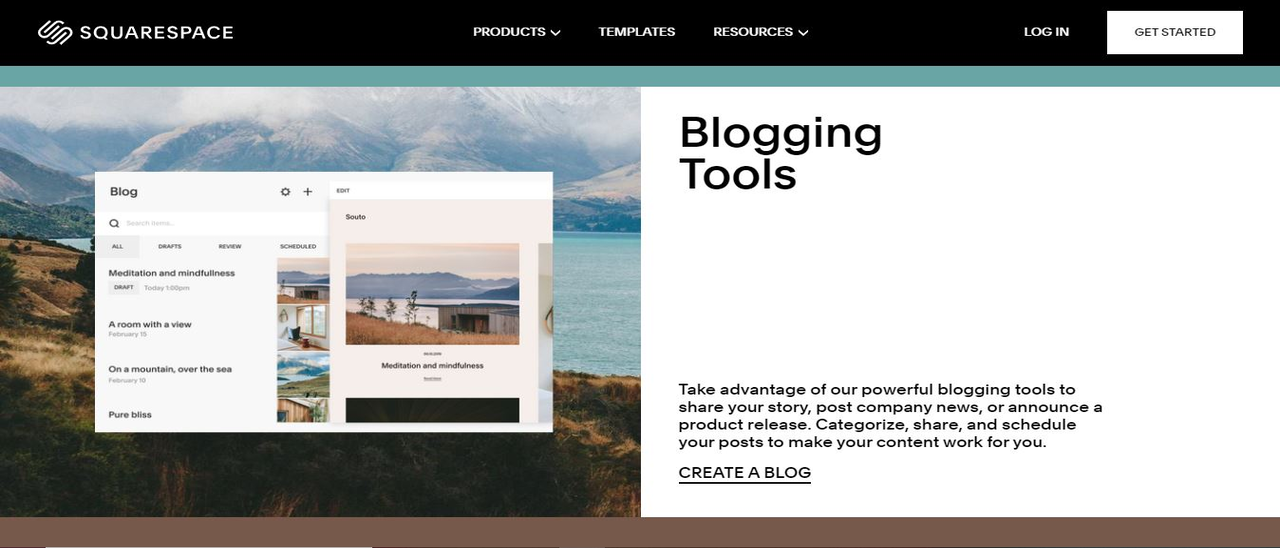 The integrations and blogging tools are excellent features