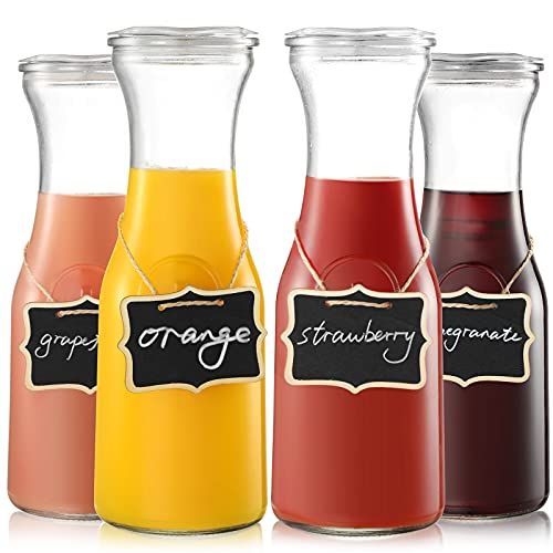 Glass Serving Carafe (Set of 4)