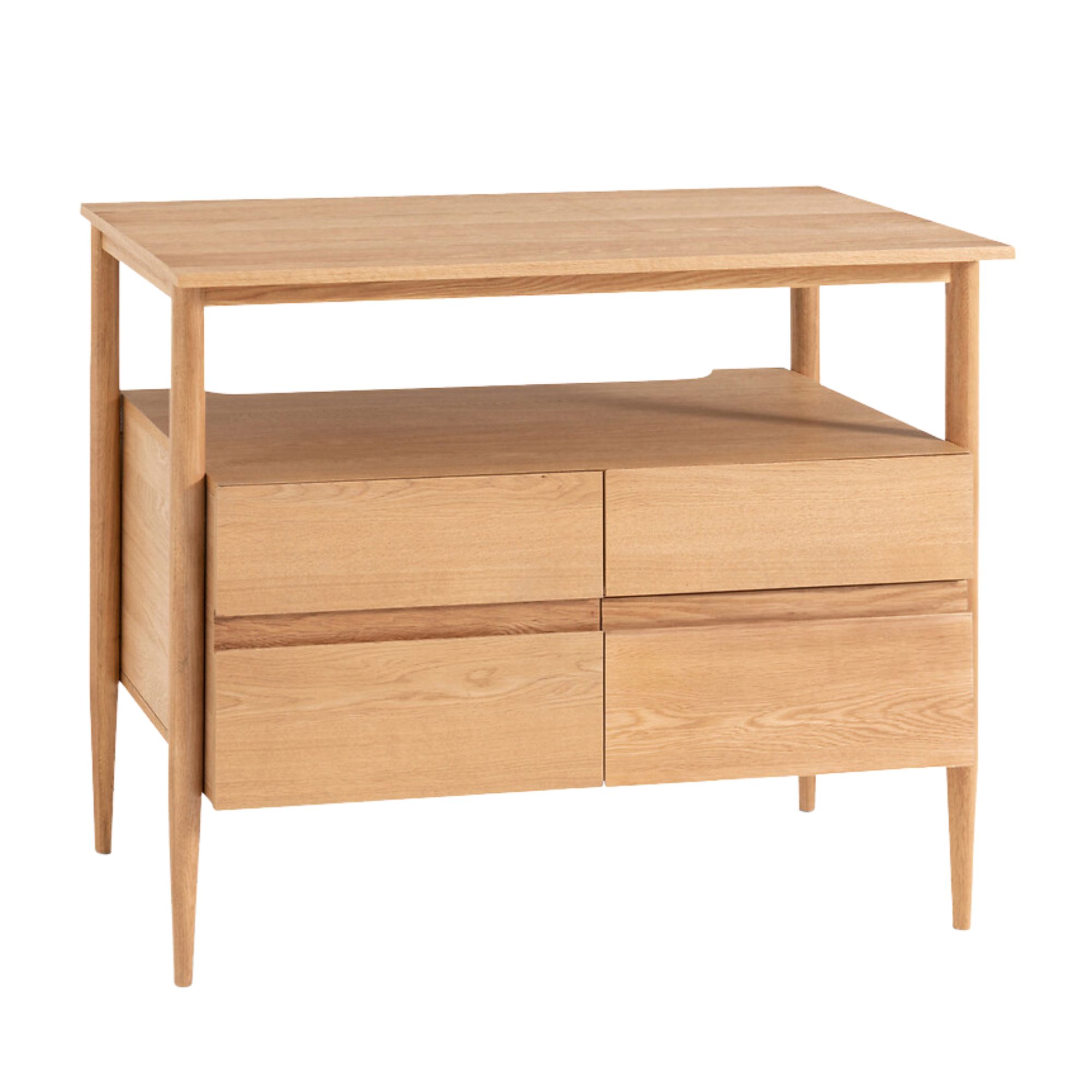 LA REDOUTE INTERIEURS, Laval Oak Veneer Bathroom Vanity Unit