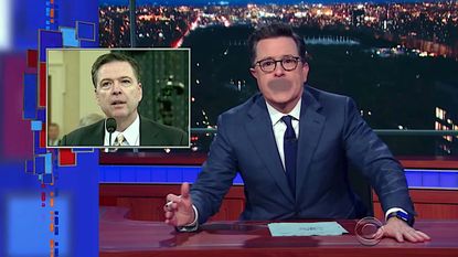 Stephen Colbert has some choice words for FBI Director James Comey