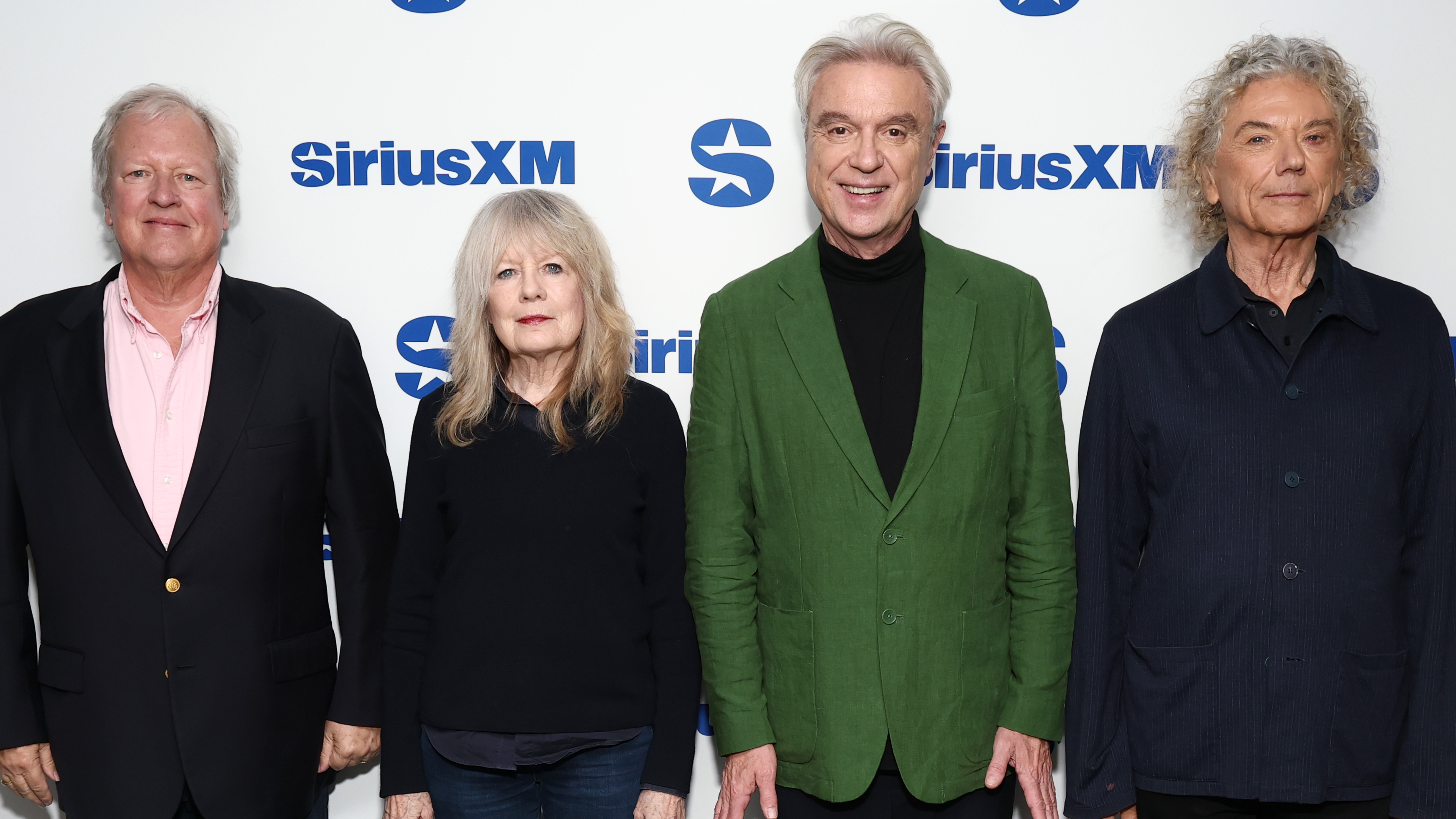 (L-R) Chris Frantz, Tina Weymouth, David Byrne and Jerry Harrison
