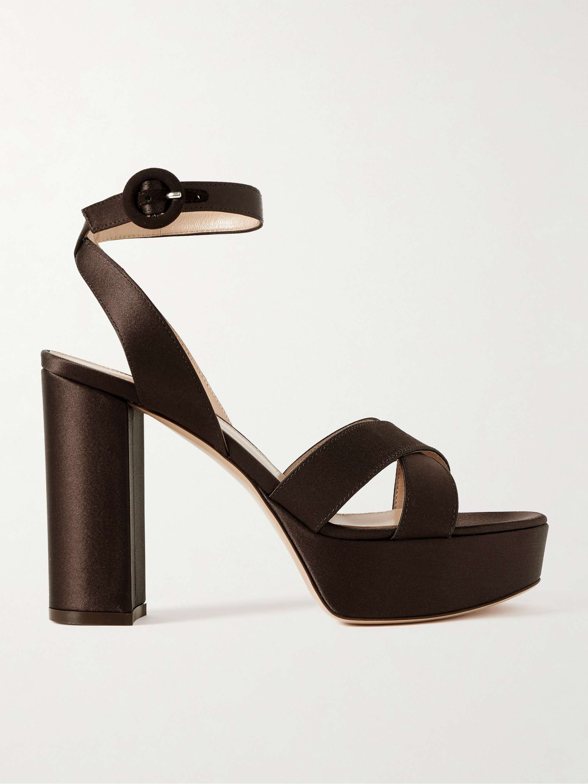 Sabrina 70 Satin Platform Sandals