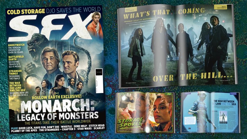 The cover of SFX 401 and some of the features inside.