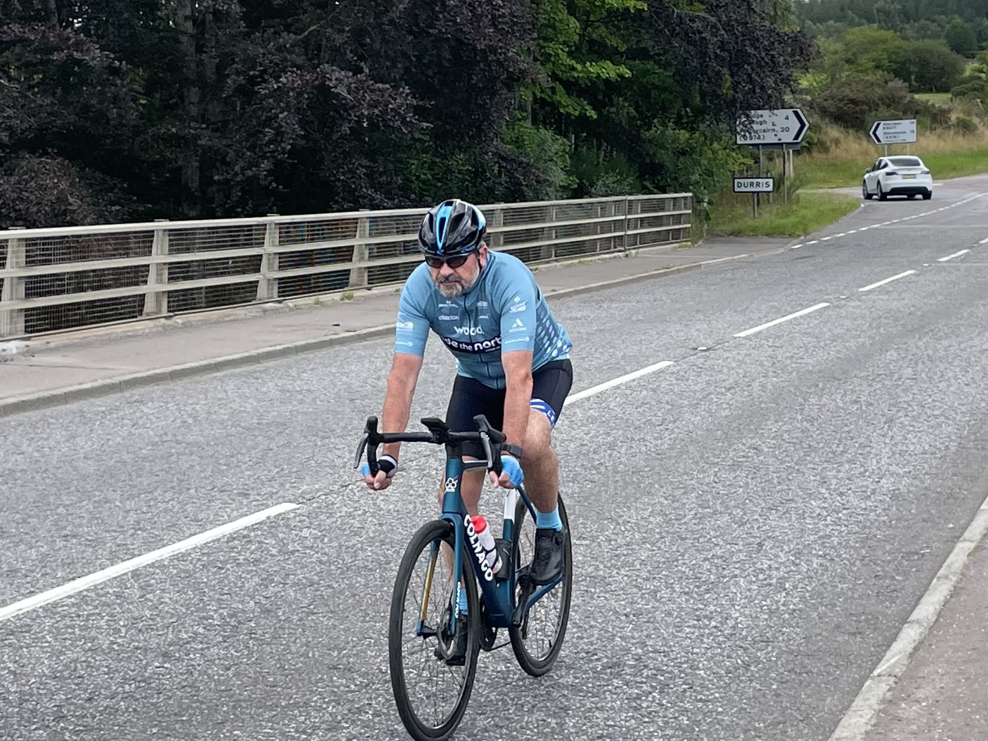 Cycling Weekly reader Iain Clarke riding his bike