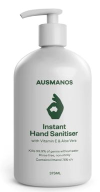 Instant Hand Sanitiser – 375ml Pump | AU$19.95 at LivCore