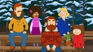 The Tobin clan in animated comedy The Great North