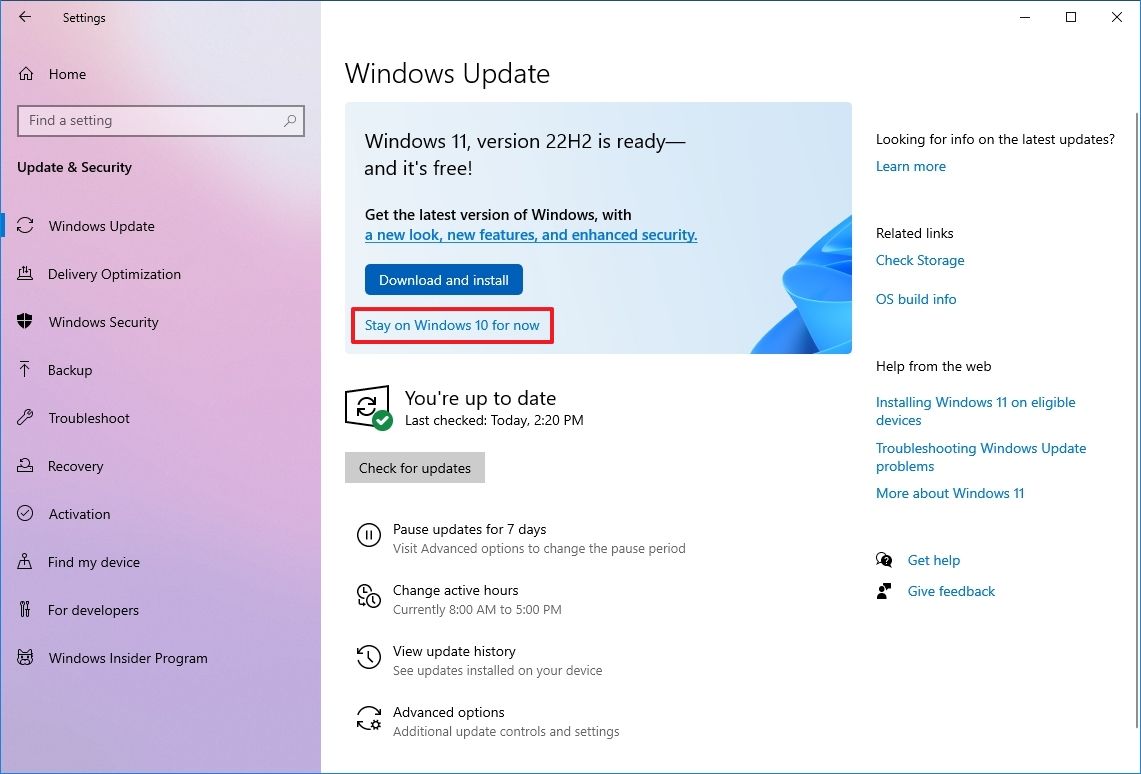 How to get the Windows 10 2022 Update on your PC | Windows Central